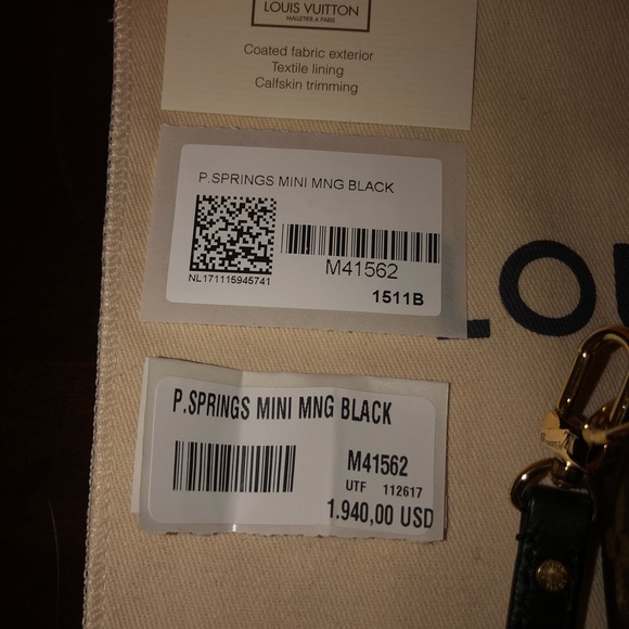 ❌SOLD!!!!❌Louis Vuitton Palm Springs Mini Backpack - Picture 8 of 8